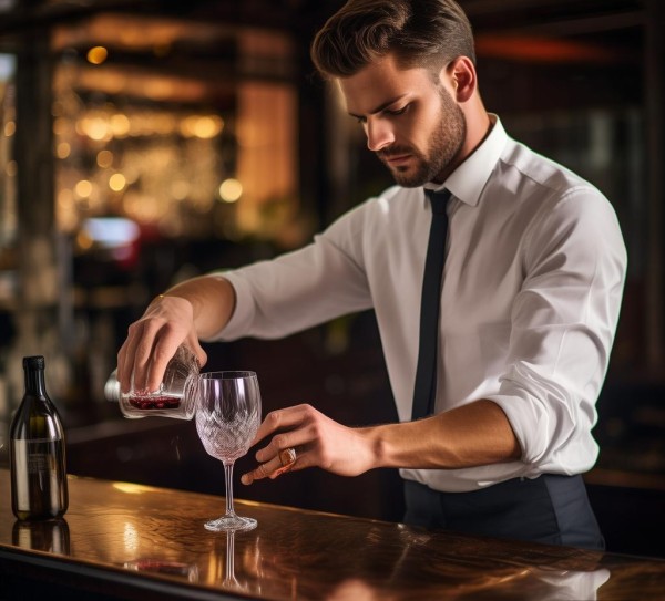 酒店服务员的倒酒礼仪,文明服务的基石 酒店服务员的倒酒礼仪,文明服务的基石