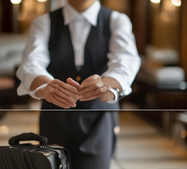 酒店服务礼仪视频，专业手把手教学