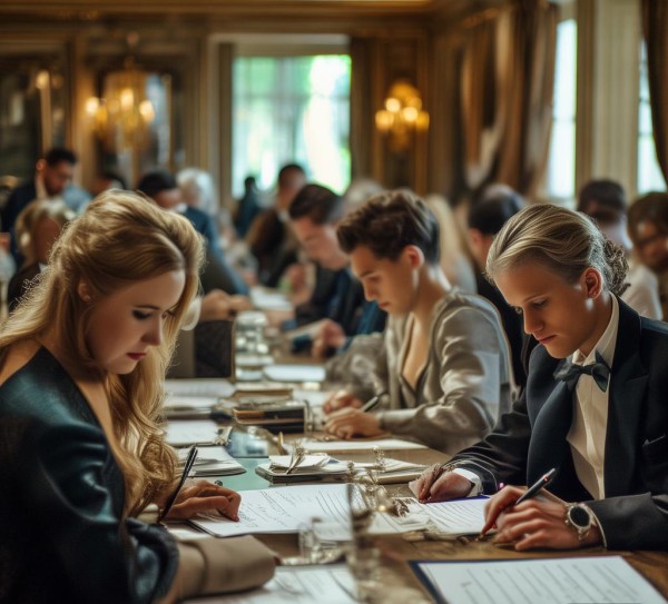 酒店服务礼仪试卷,礼仪考试中的智慧与技巧 酒店服务礼仪试卷,礼仪考试中的智慧与技巧